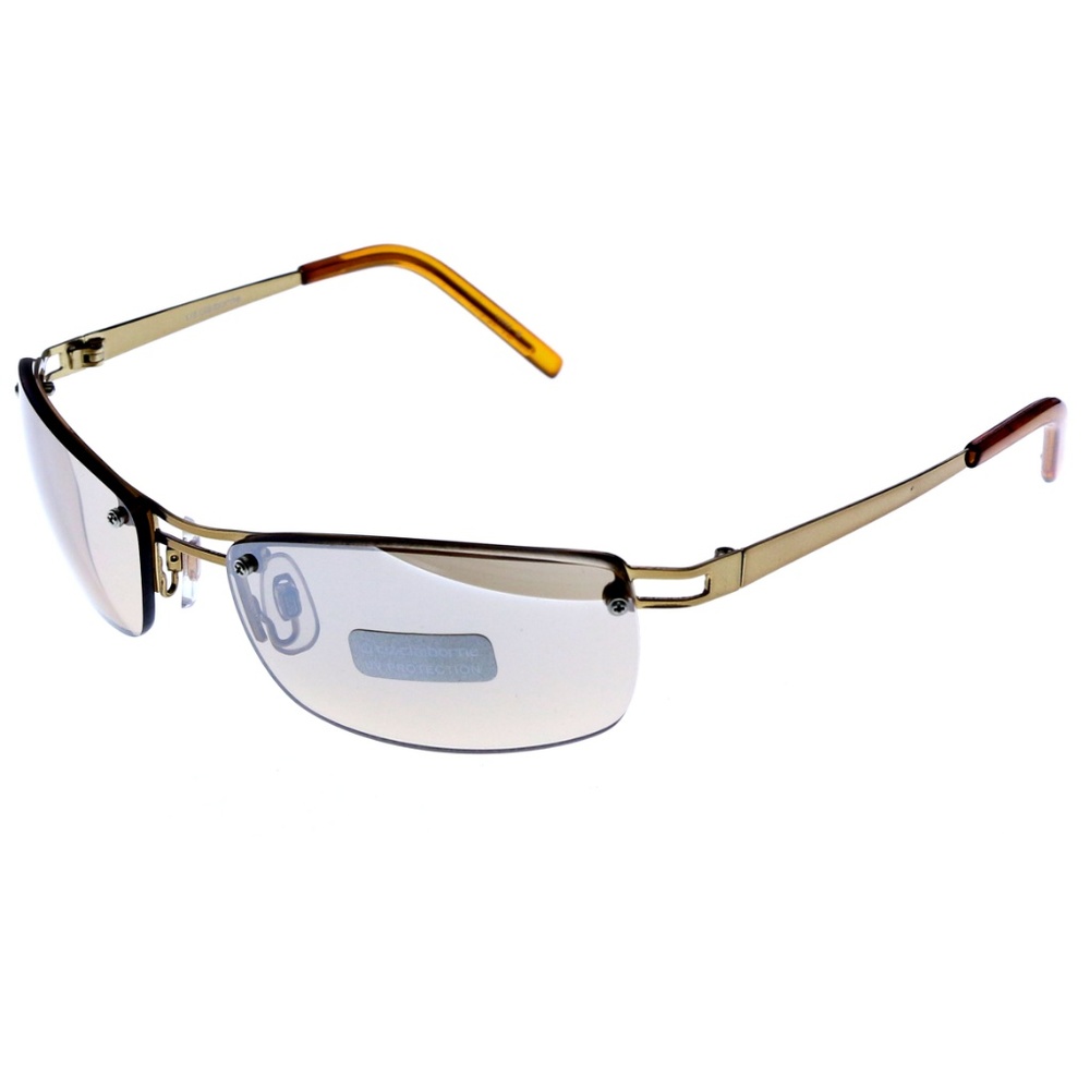 Liz Claiborne Gold-Tone Designer Semi-Rimless-Sun - Picture 2 of 7